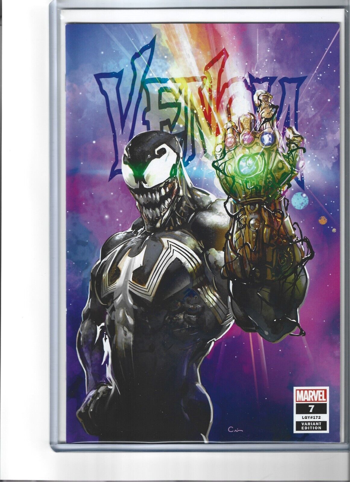 Venom #7 Variant Clayton Crain Marvel Comics