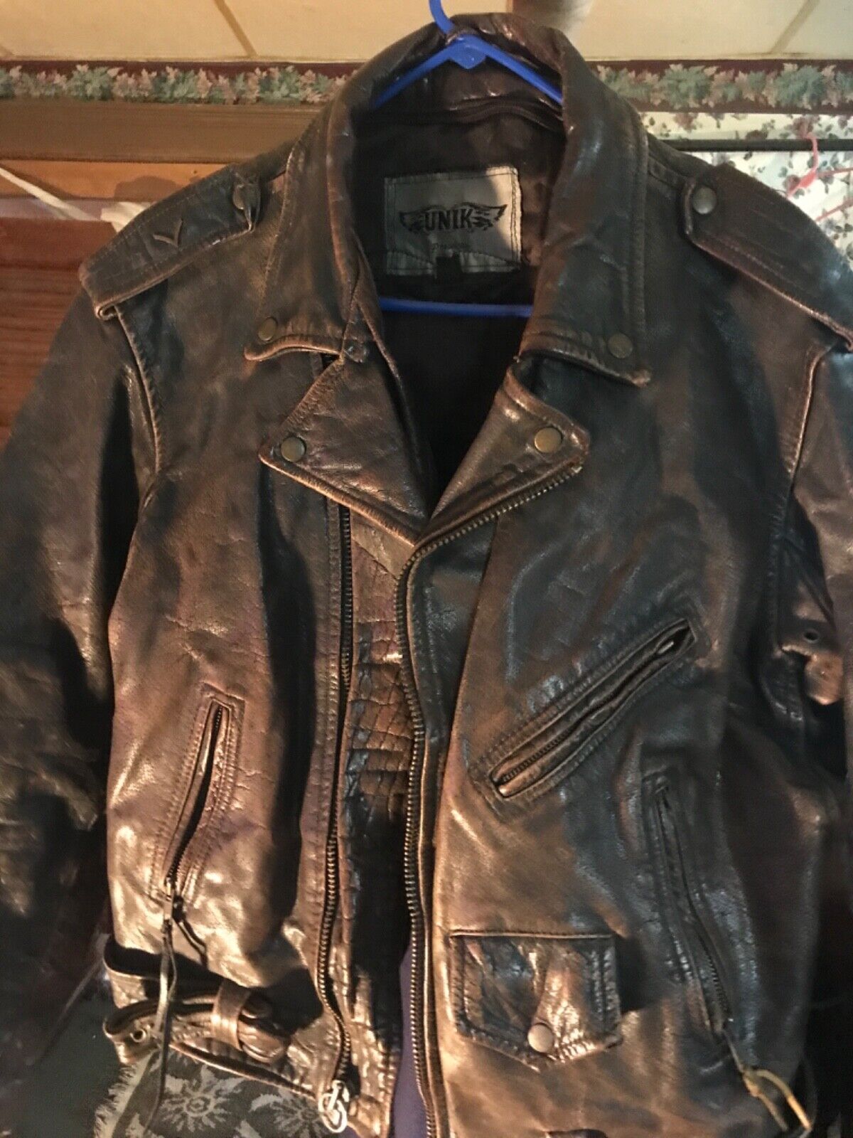 harley davidson leather jacket mens large used