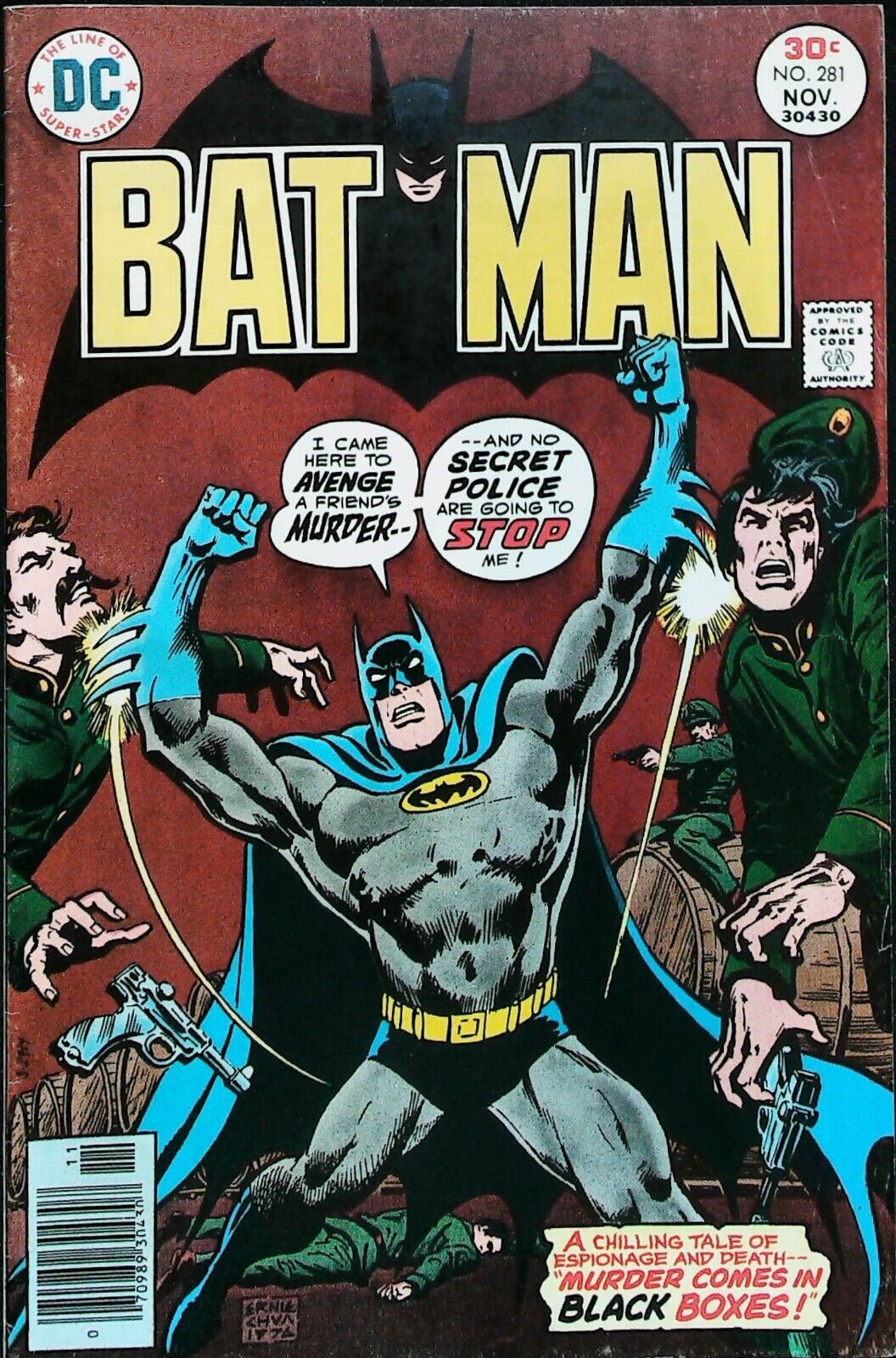 Batman #281 Vol 1 (1976) - DC - Mid Grade