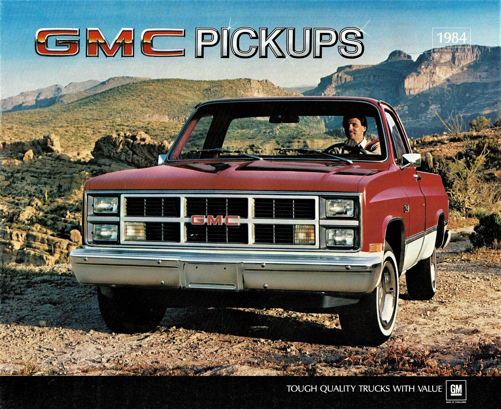 1984 GMC Sierra High Sierra Sierra Classic Pickup Truck Dealer Sales Brochure