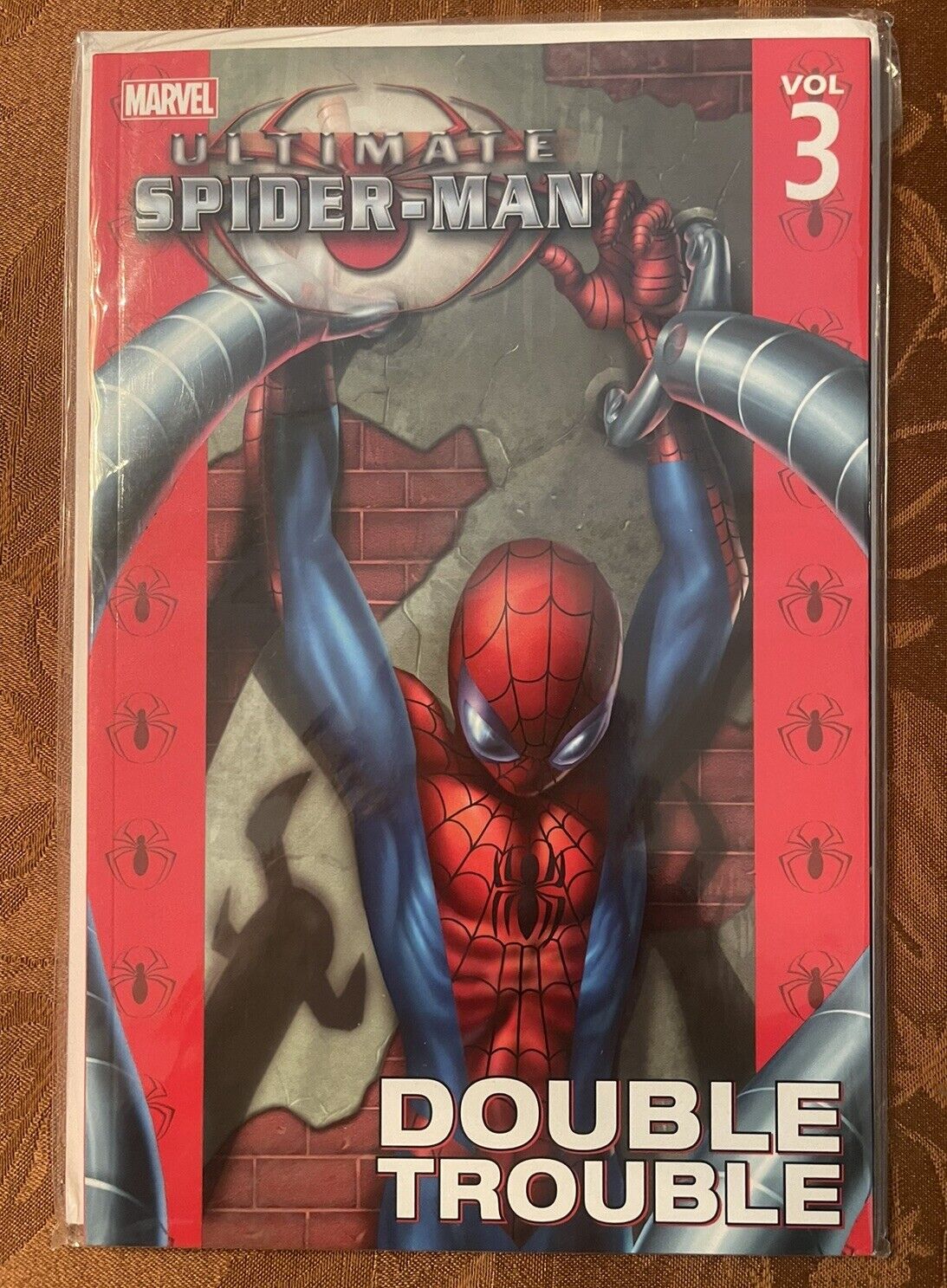 ULTIMATE SPIDER-MAN : DOUBLE TROUBLE V3 TPB BENDIS UNREAD/Unopened. Minty WOW