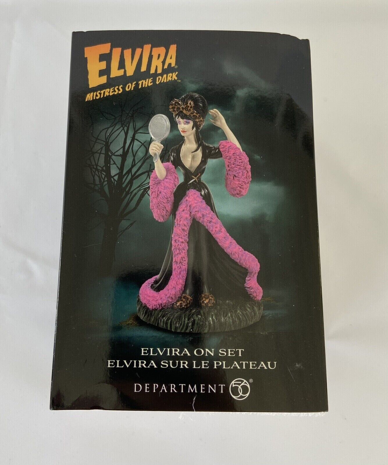 Dept 56 Elvira Mistress Of The Dark Elvira On Set 6009787 MIP 