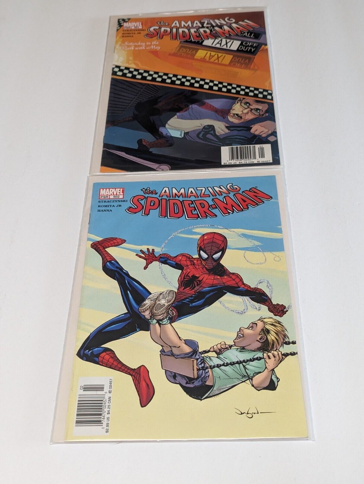 Amazing Spider-Man #501 #502