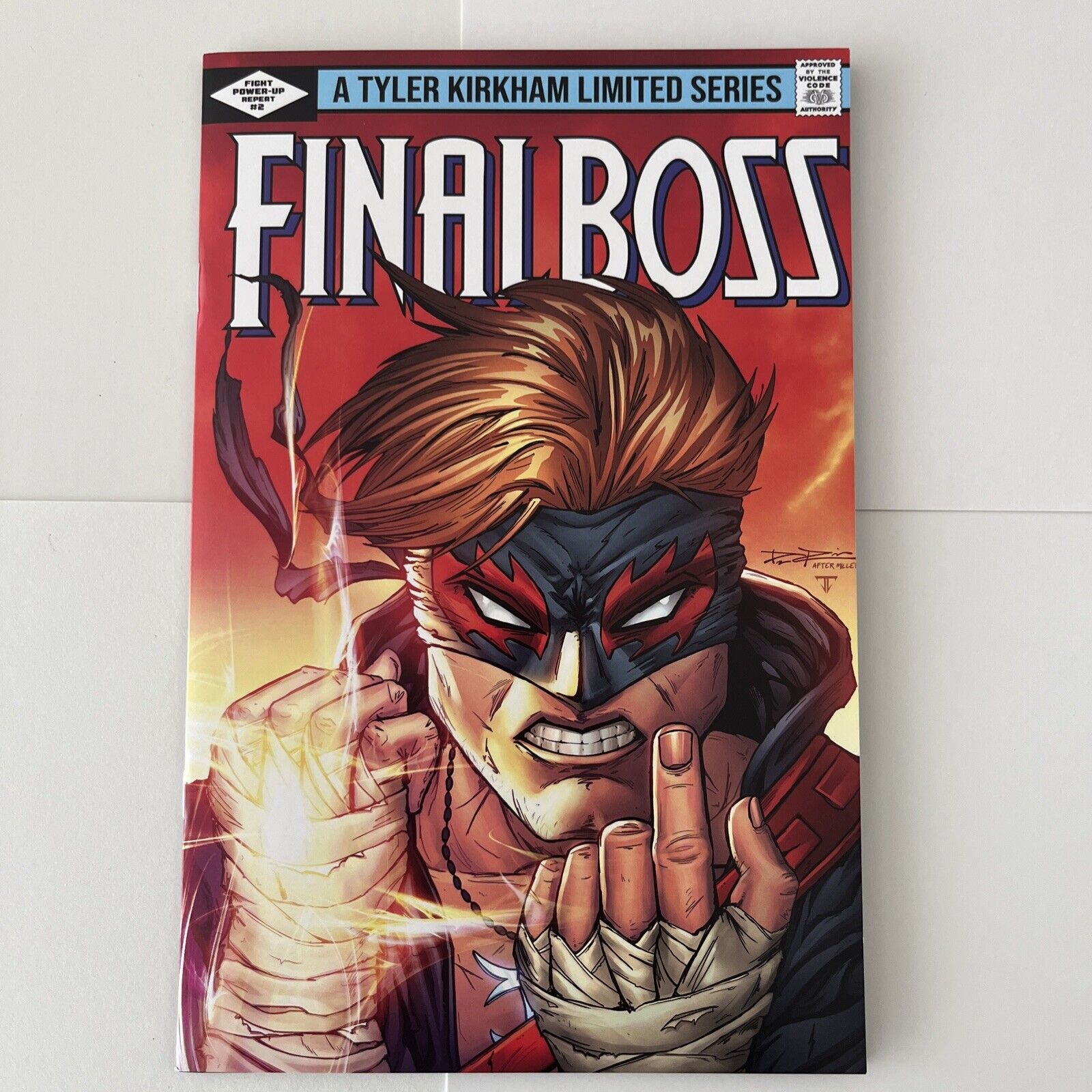 Final Boss #2 (2023) 9.4 NM Trade Variant David Rider Wolverine Homage LTD 250