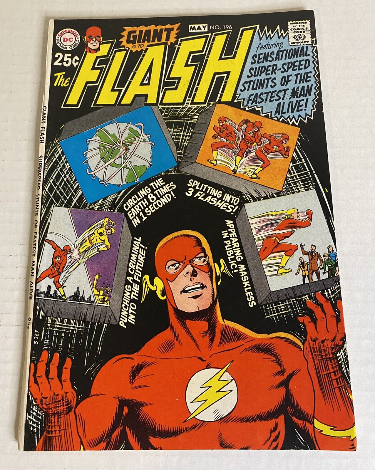 Flash #196 64 Page Giant  DC  1970  High Grade Carmine Infantino