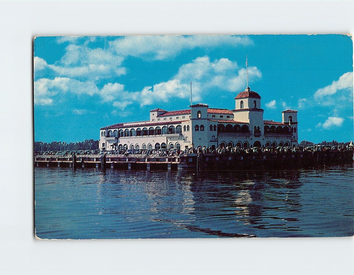 Postcard Million Dollar Municipal Pier St. Petersburg Florida USA
