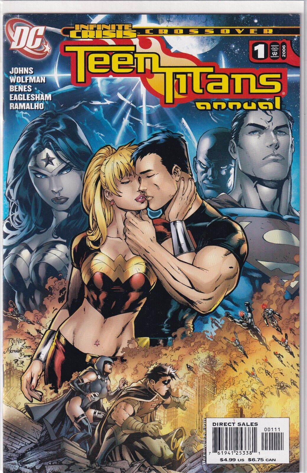 Teen Titans Annual #1 Infinite Crisis Crossover DC Comics (2006)