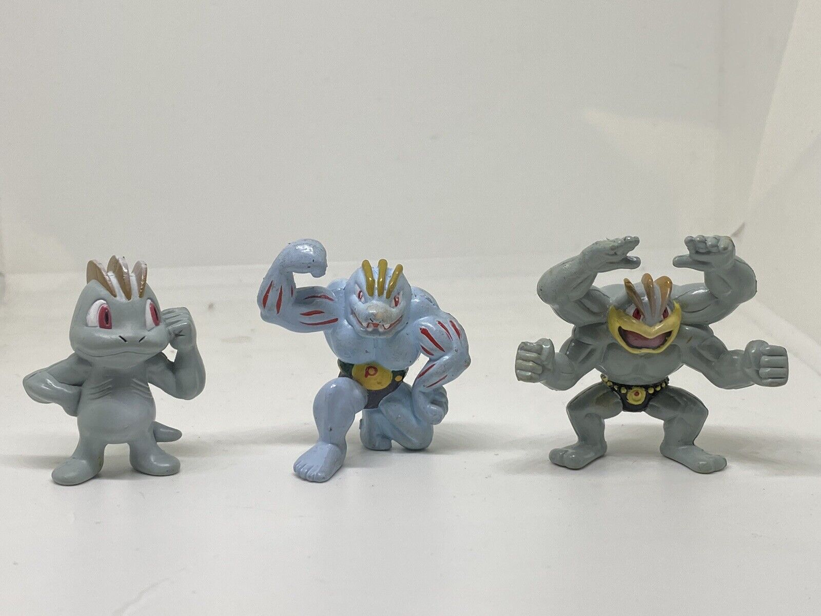 Pokemon TOMY Monster Collection Mini Figure Machop Machoke Machamp