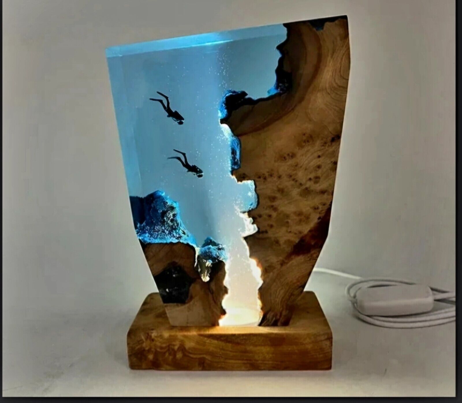 Seabed World Organism Resin Table Light Creactive Art Decoration Lamp
