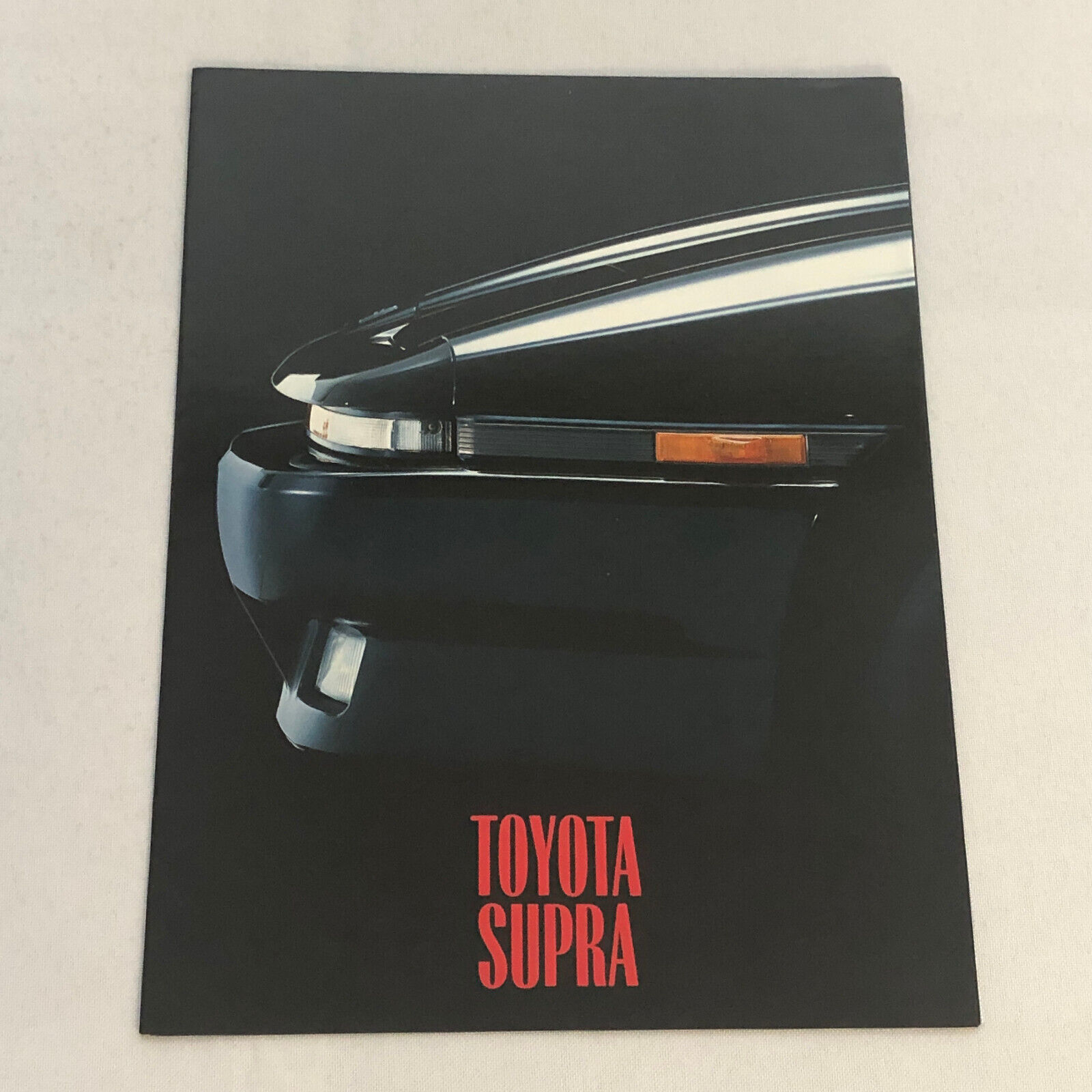 Vintage Toyota Supra Sales Brochure Catalog FRENCH Text European Market France