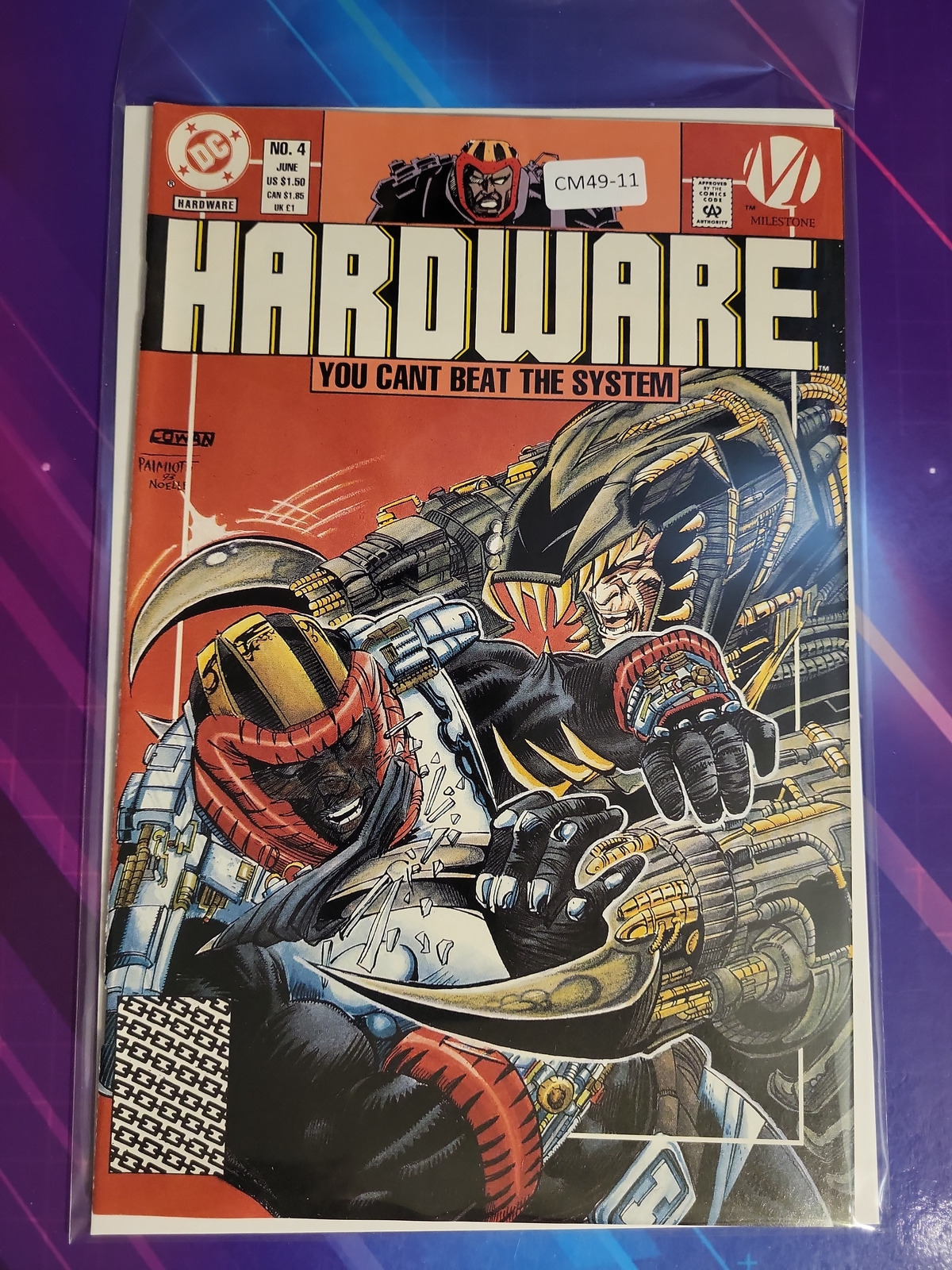 HARDWARE #4 HIGH GRADE MILESTONE COMIC BOOK CM49-11