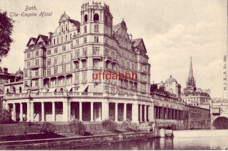 ENGLAND BATH, THE EMPIRE HOTEL 1904