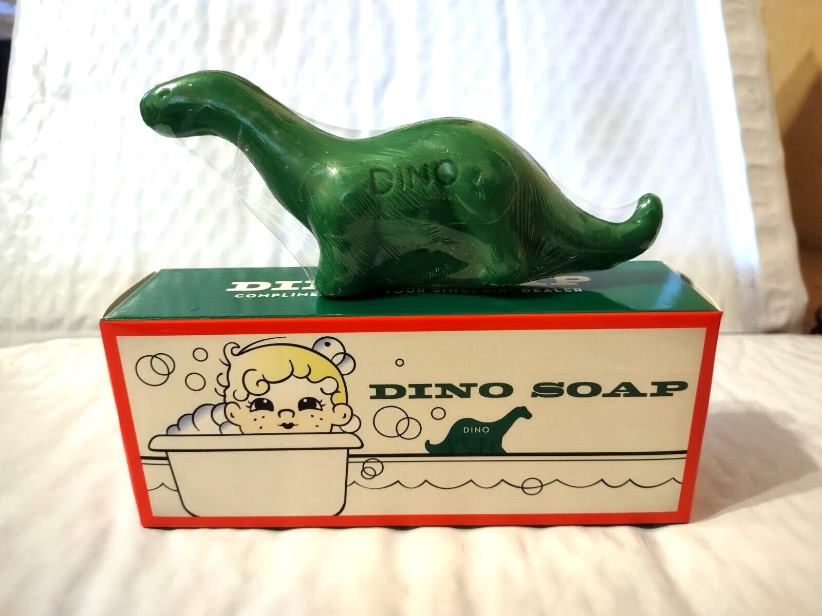 Sinclair Dino Soap Promotional Items Green New