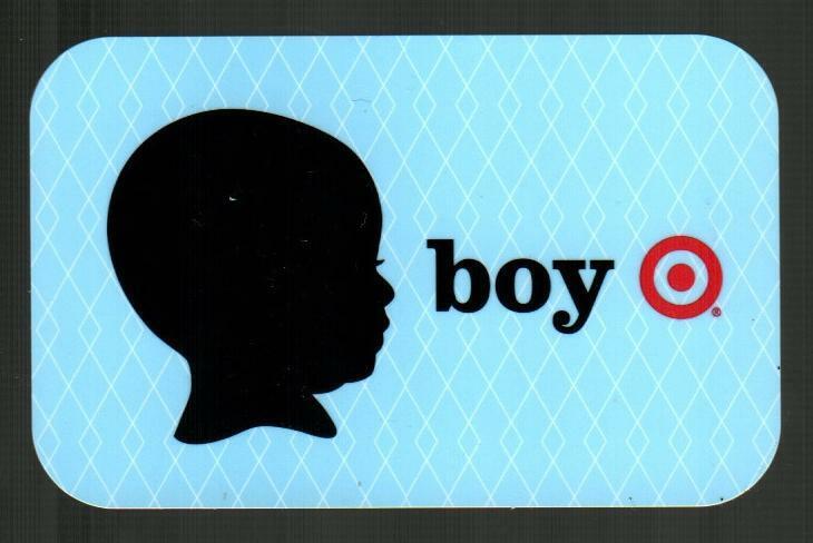 TARGET It\'s a Boy ( 2008 ) Gift Card ( $0 )