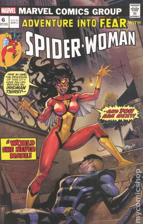 Spider-Woman #6B Stock Image