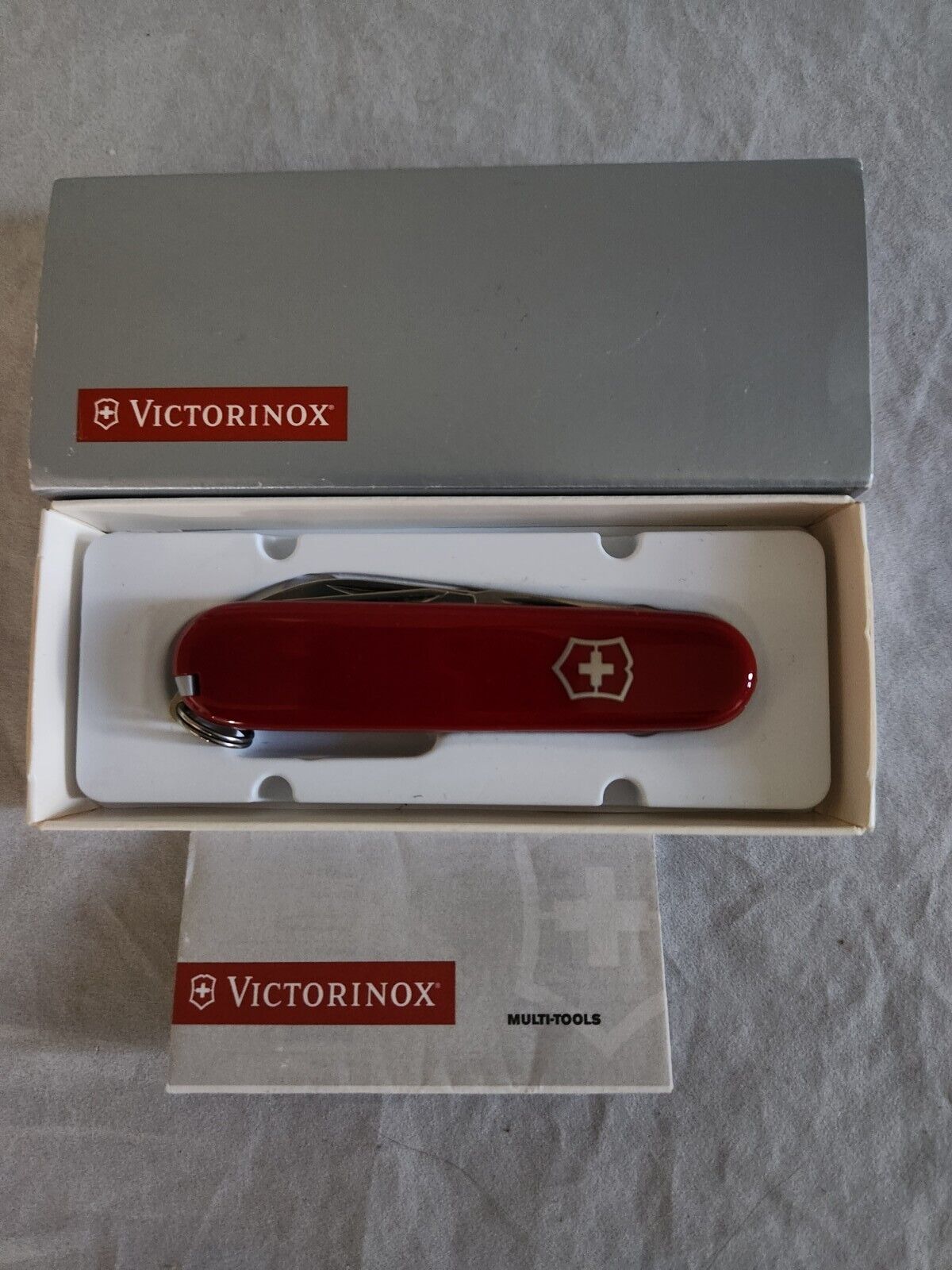 Victorinox Swiss Army Pocket Knife 2 Blades Red 53341 