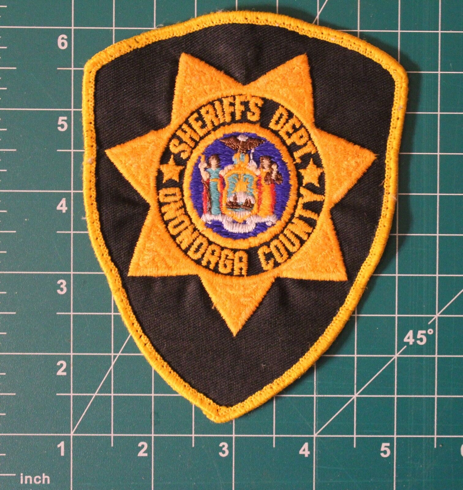 Vintage Onondaga County New York Sheriff Patch 