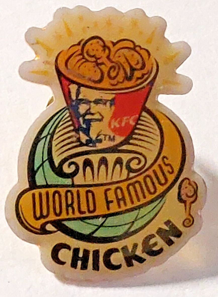 KFC Kentucky Fried Chicken World Famous Chicken Lapel Pin (090623)