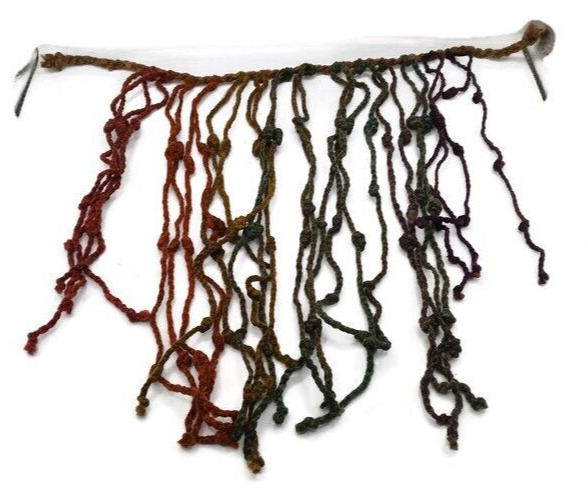 Peruvian Quipu Peruvian Crafts Woven in Wool Dyed with Natural Plants Cultural A