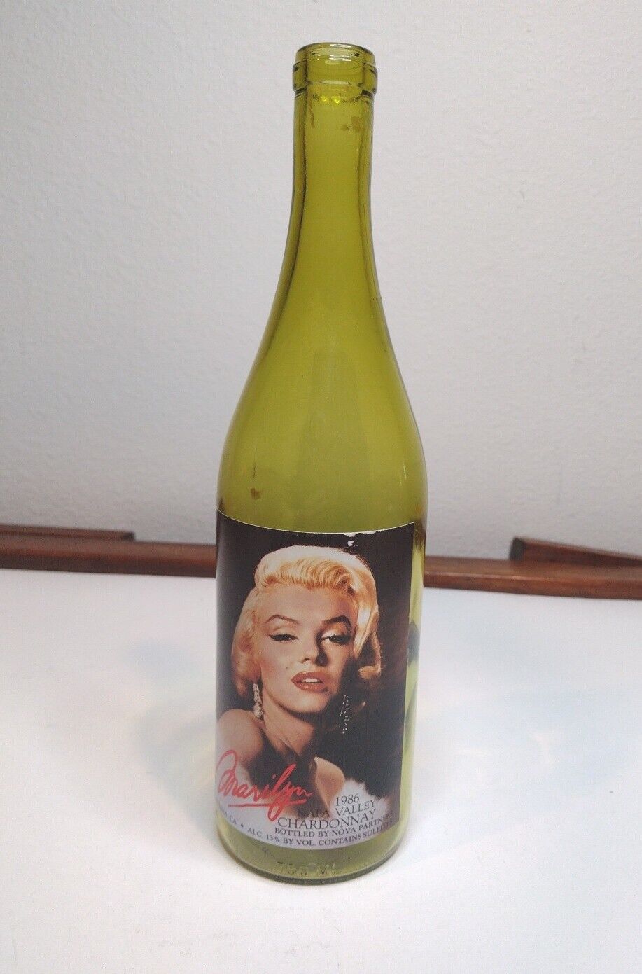Try and Find One.. 1986 Estate Of Marilyn Monroe Napa Valley Chardonnay Empty
