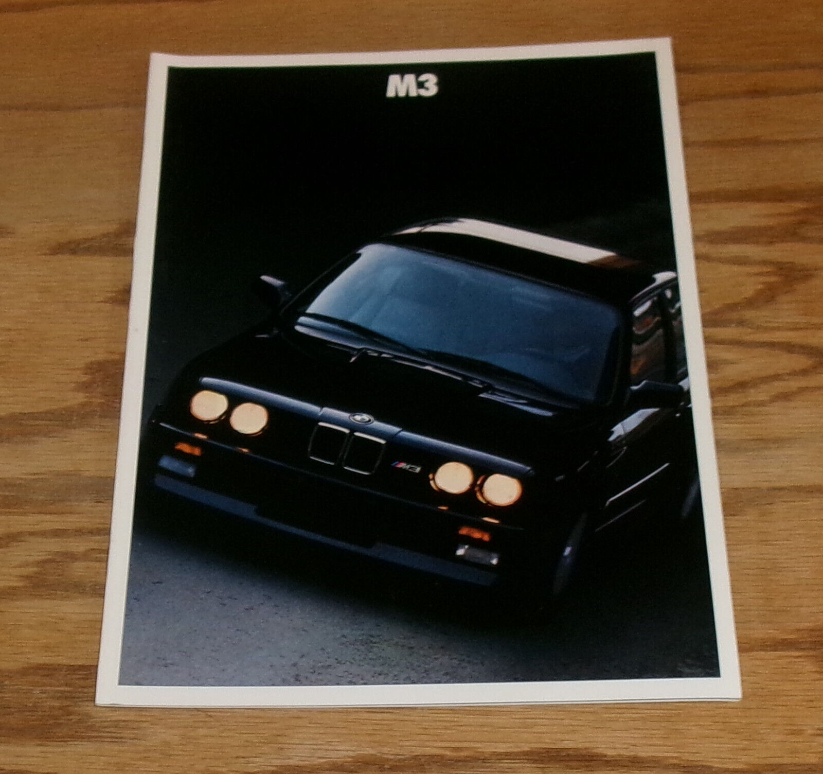 Original 1988 BMW M3 Deluxe Sales Brochure 88