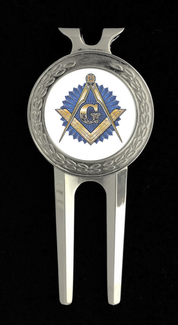 Masonic Emblem Golf Divot Tool (MAS-DT-100)
