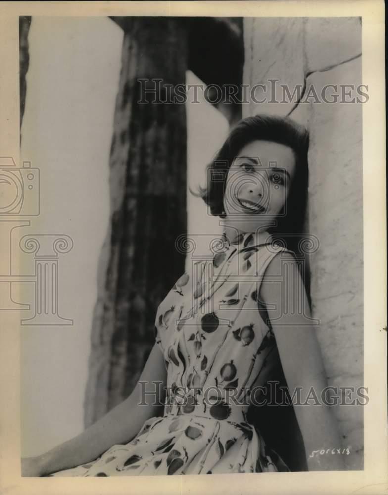 1959 Press Photo Actress Elisabeth Mueller - tux03250