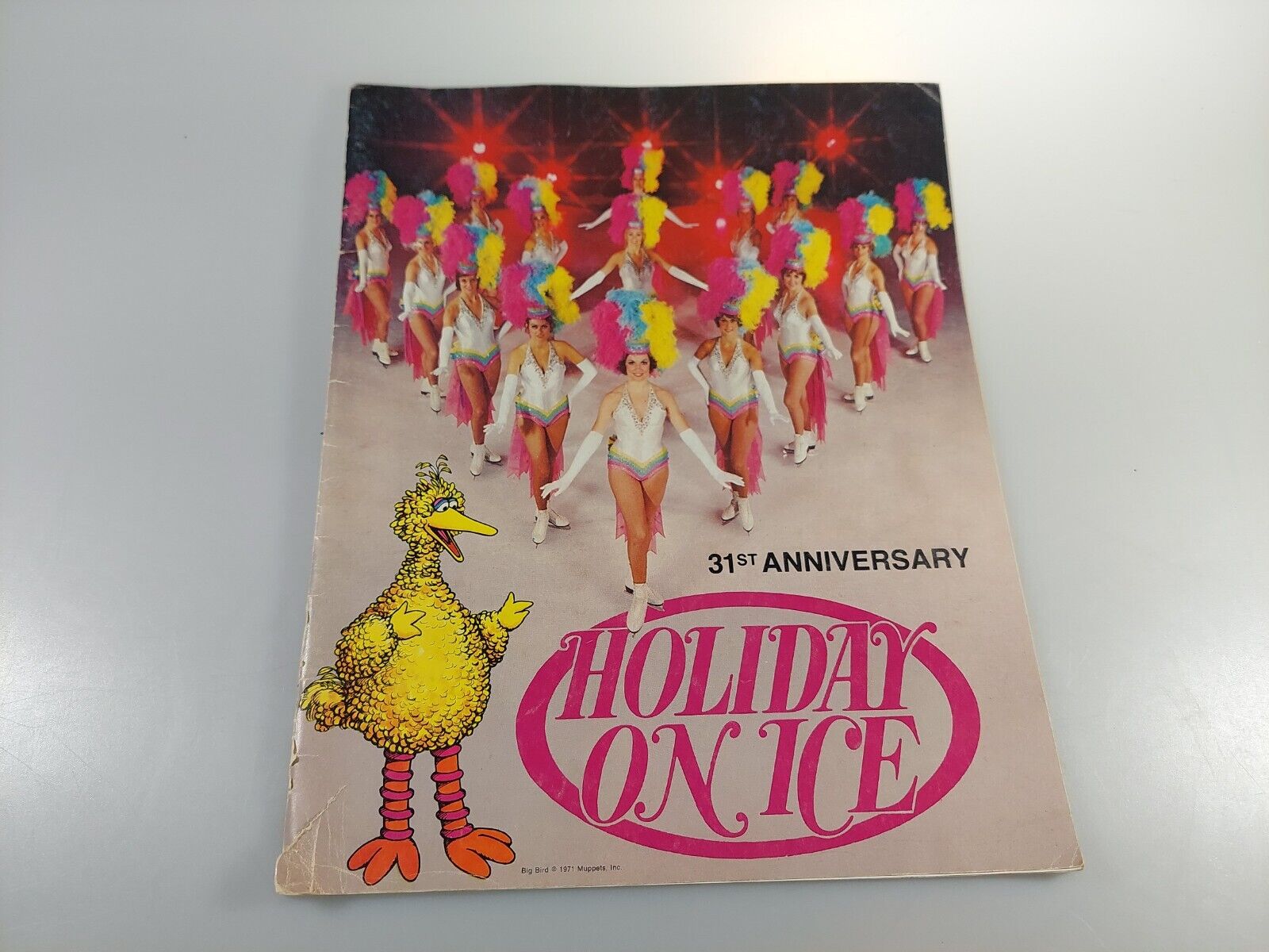 Holiday On Ice 31st Anniversary Souvenir Tour Book (1976) Hi From Sesame Street