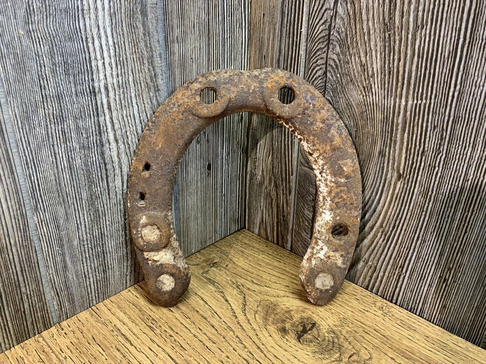 Antique Giant Draft Horse Snow Mud Pulling Shoe Belgian Clydesdale Work Shoe C5