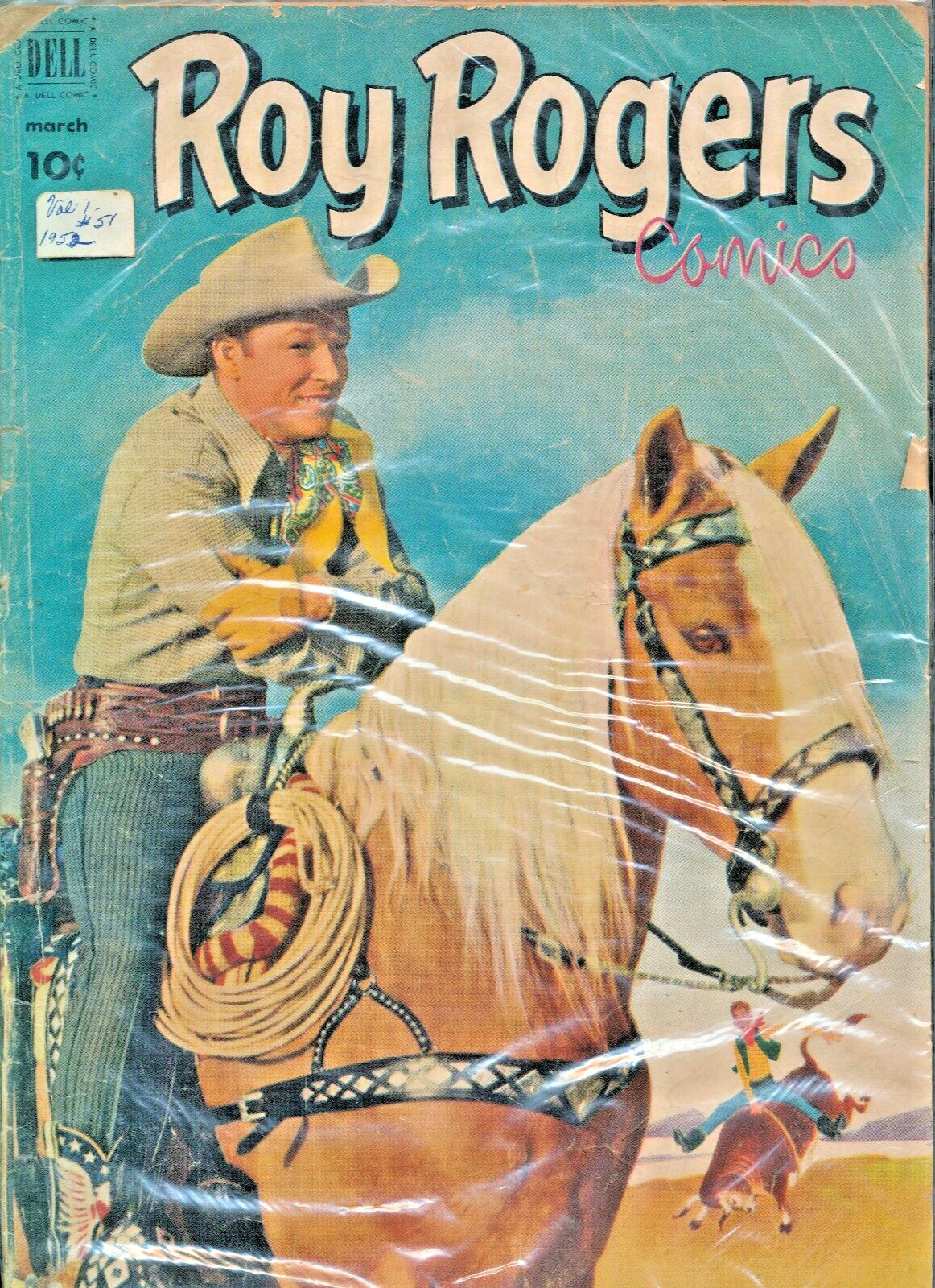 Roy Rogers #51 Vol. 1, 1952 Photo Cover King of the Cowboy TV Western Dell Comic