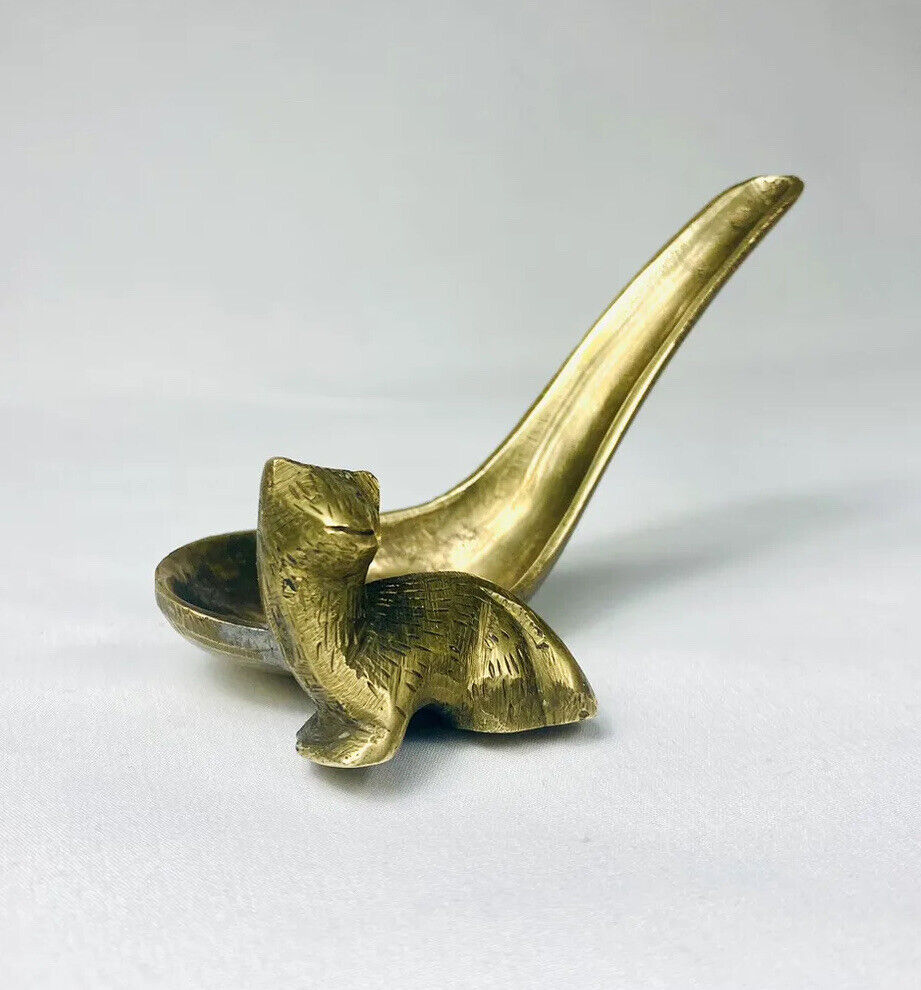 Mid 20th Century Bronze/Brass Pipe Rest/Holder