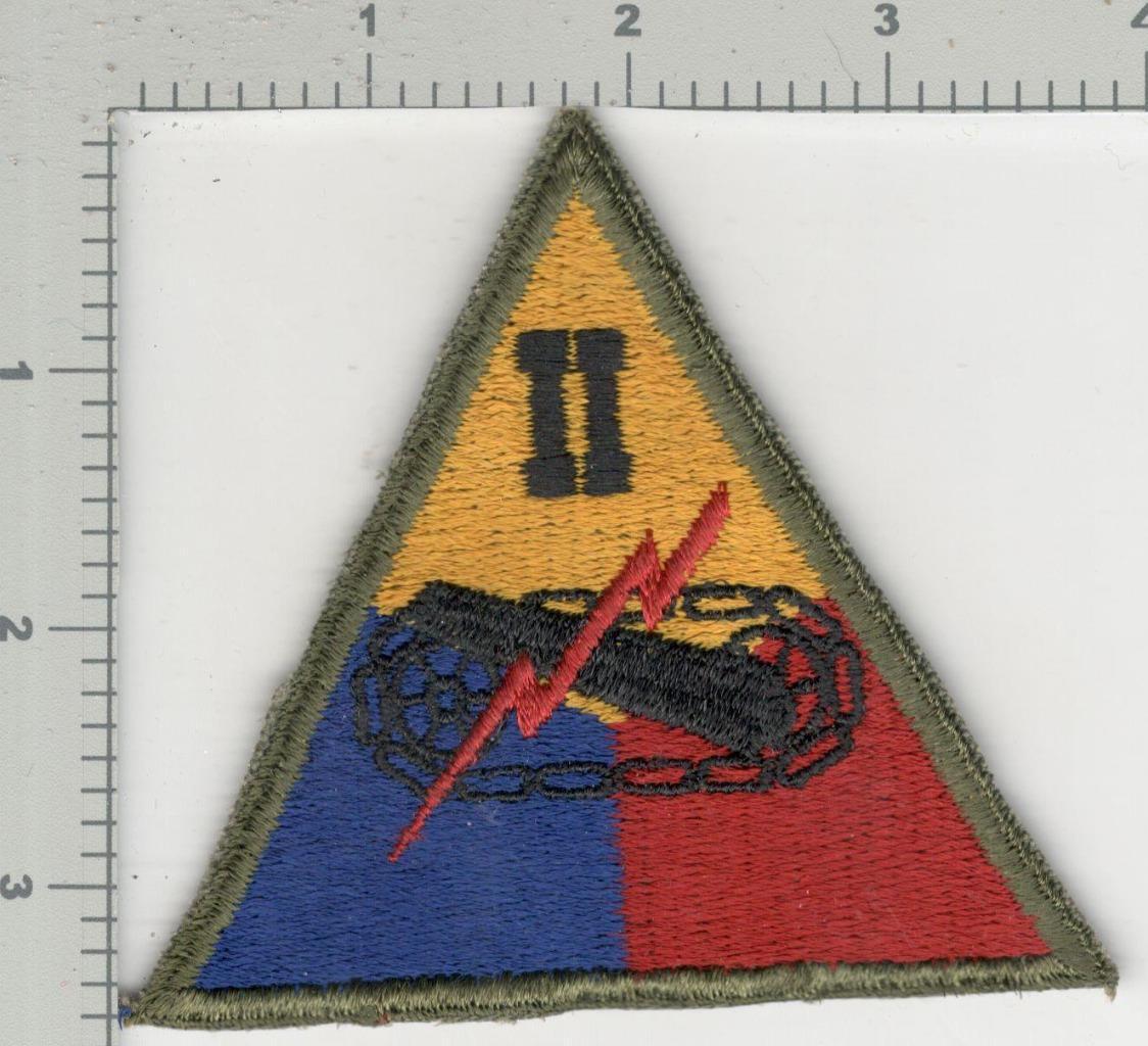 1945 Jeanette Sweet Collection Patch #274 2nd Armored Corps