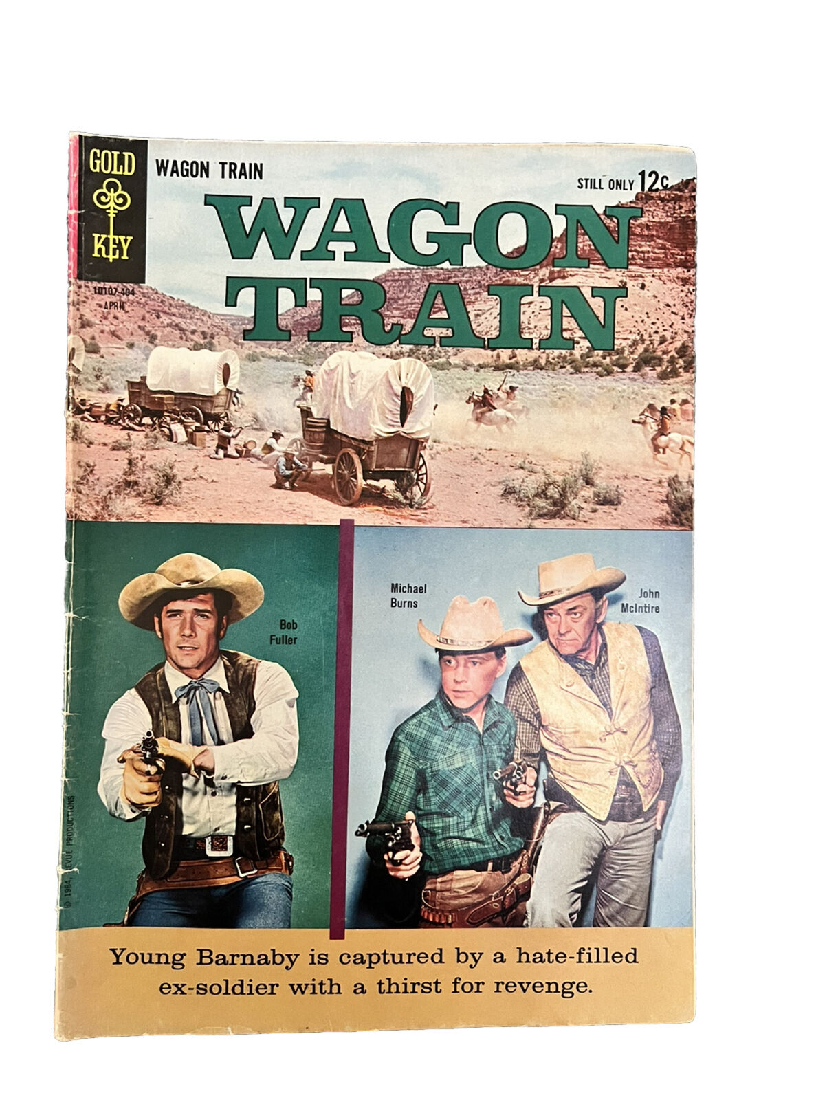 Wagon Train Comic Book No. 2 April 1964