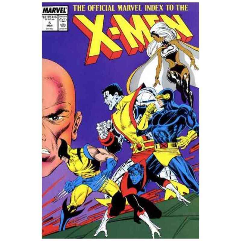Official Marvel Index to the X-Men (1987 series) #5 in NM minus. [l,