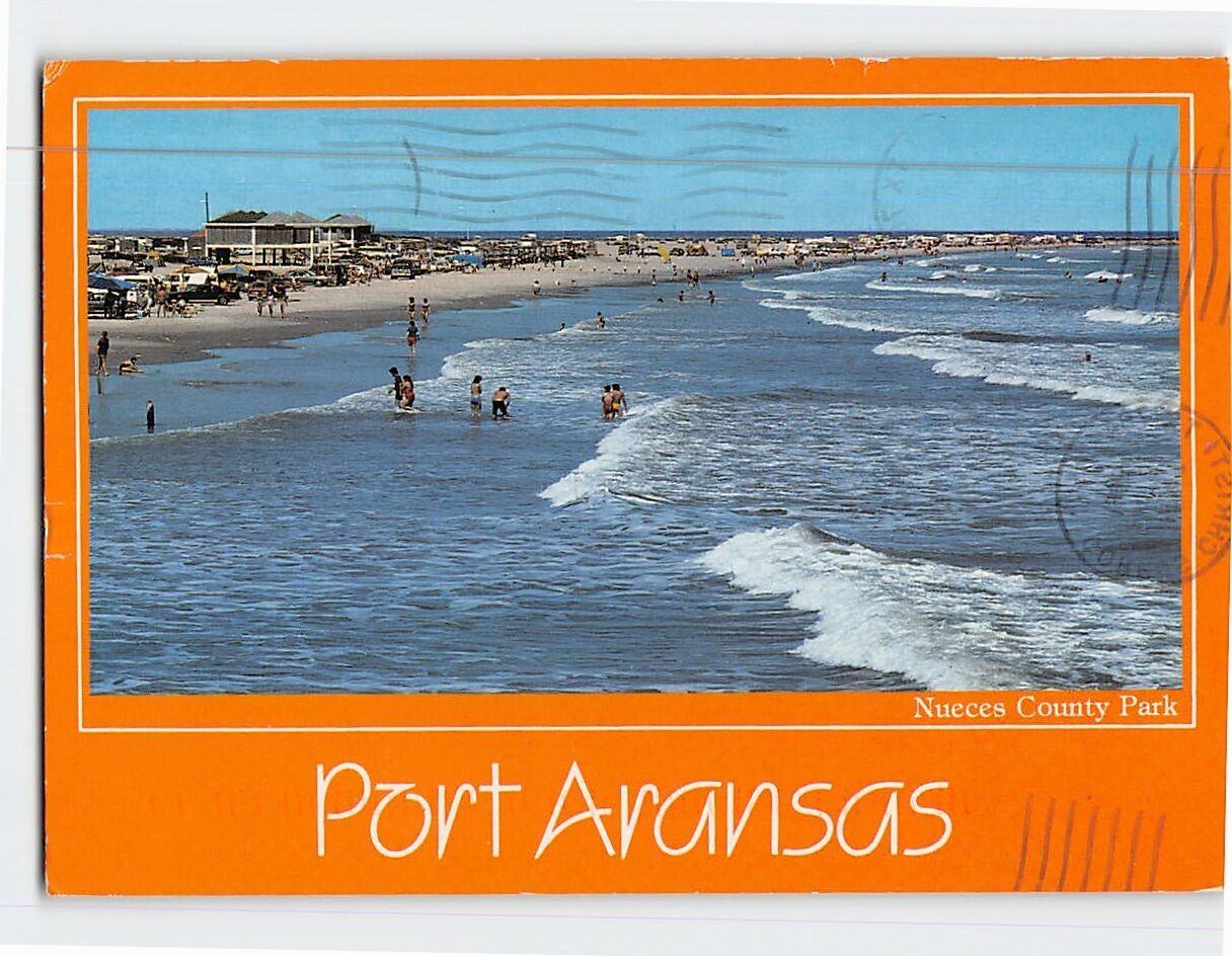 Postcard Nueces County Park Port Aransas Arkansas USA