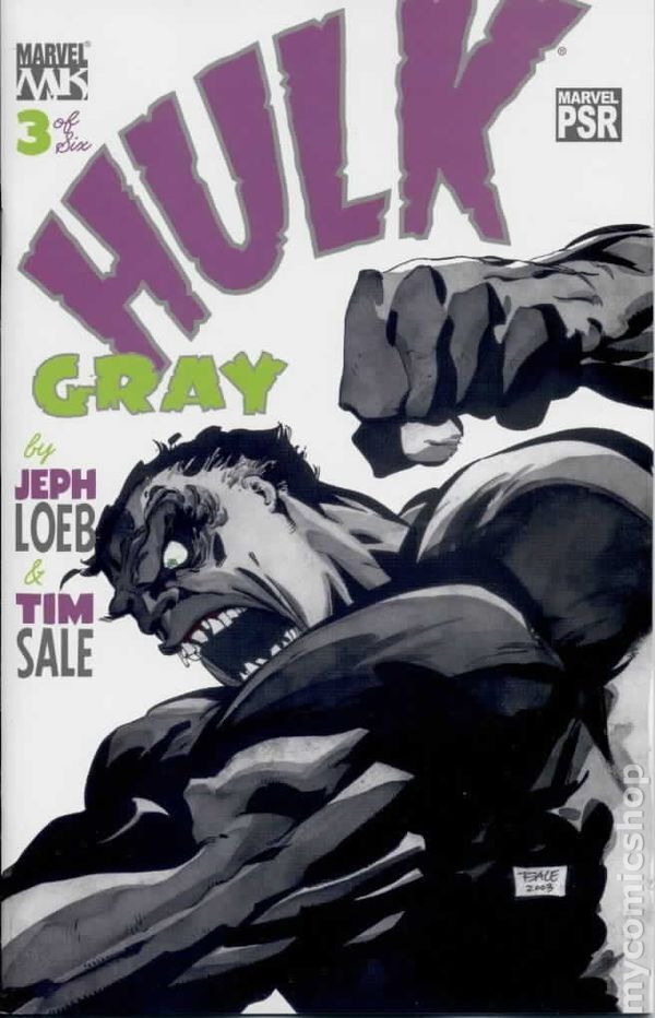 Hulk Gray #3 VG 2004 Stock Image Low Grade