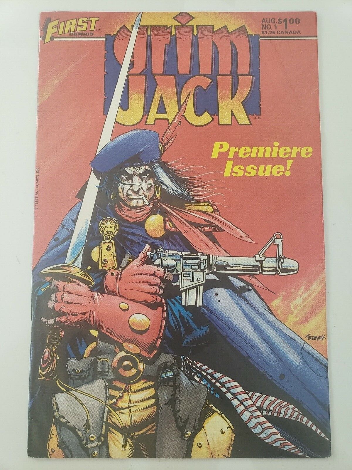 GRIMJACK #1 (1984) FIRST COMICS JOHN OSTRANDER TIM TRUMAN ART (SCOUT)