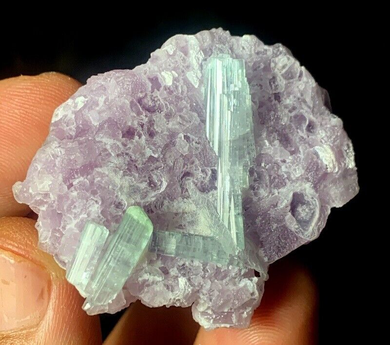155 Carats Tourmaline with beautiful  Lepidolite Specimen from Afghanistan