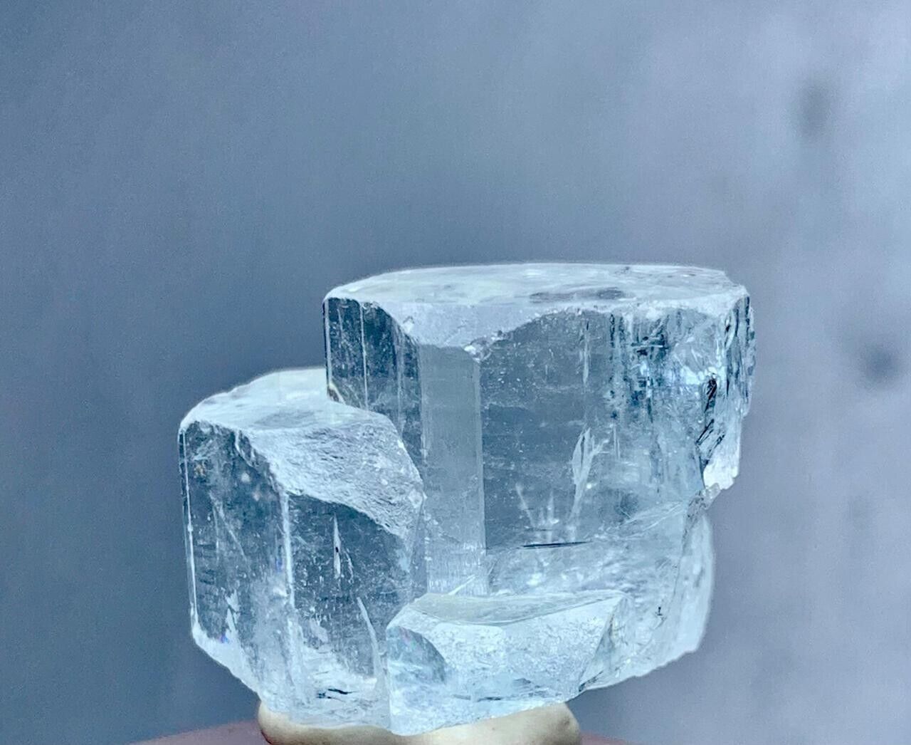 61Carat Aquamarine Crystal Specimen From Pakistan