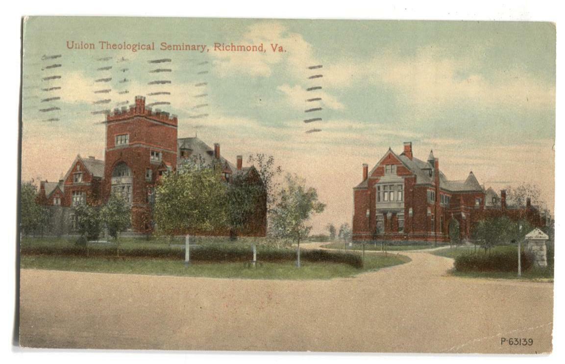 Postcard Union Theological Seminary Richmond VA 
