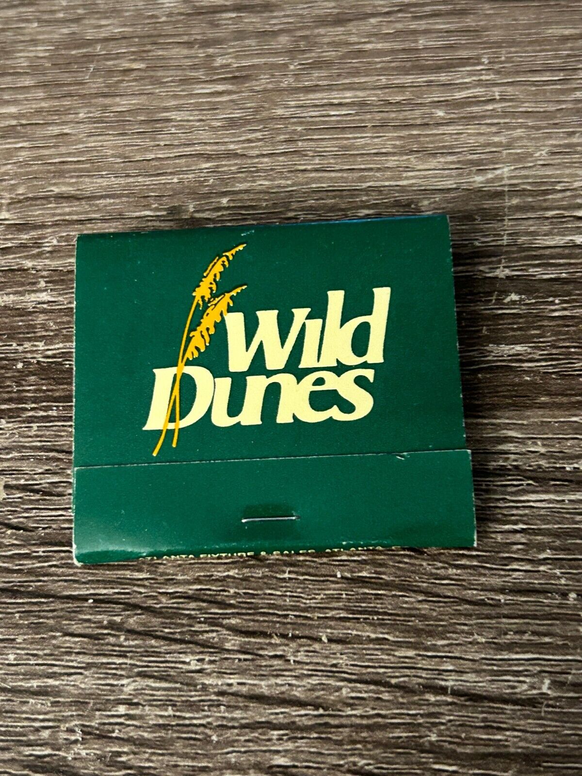Vintage Wild Dunes Resort Hotel Matchbook Isle of Palms SC Advertising Full