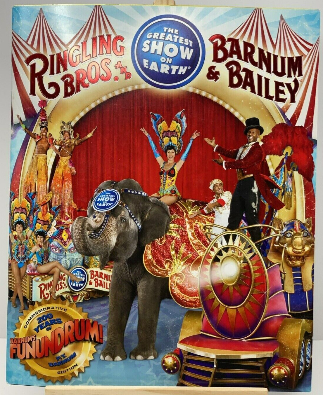 RARE | Ringling BrothersBarnum & Bailey Circus Funundrum 200 Years Program