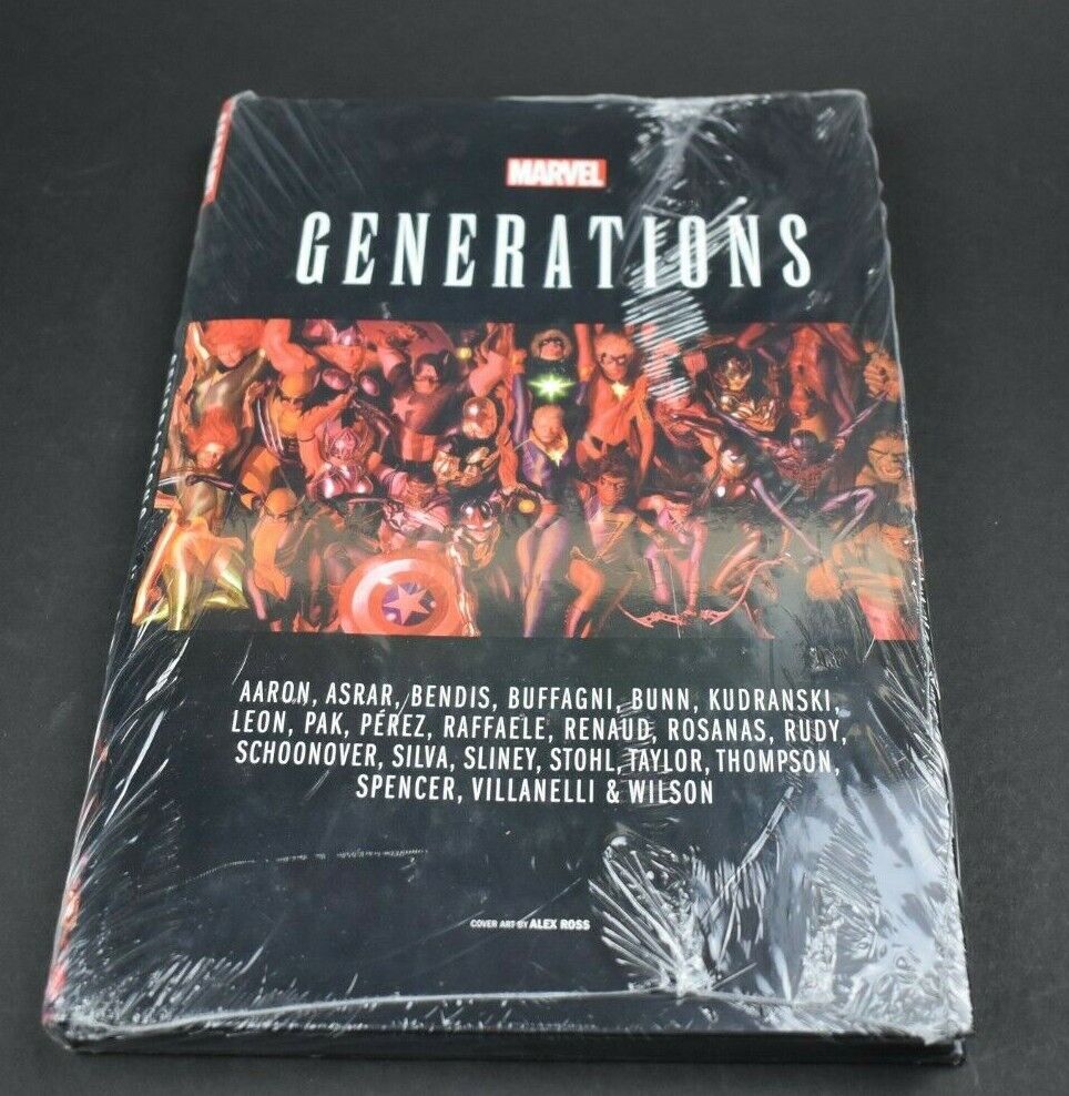 Marvel Generations TPB Hardcover HC $50 Cover Price New Sealed Hard Cover