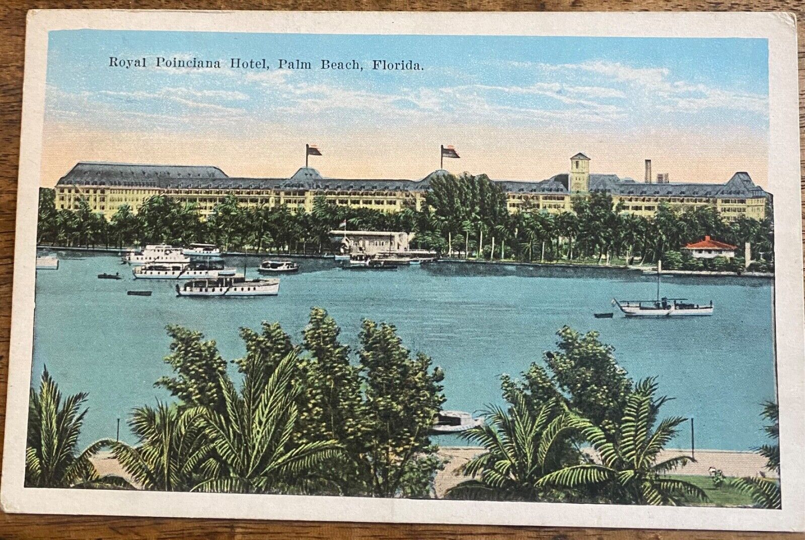 1924 Royal Poinciana Hotel Palm Beach FL Razed 1934 