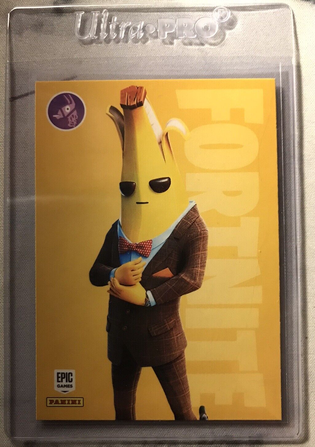 2021 Panini Epic Games Fortnite Card #101 Agent Peely Epic Outfit