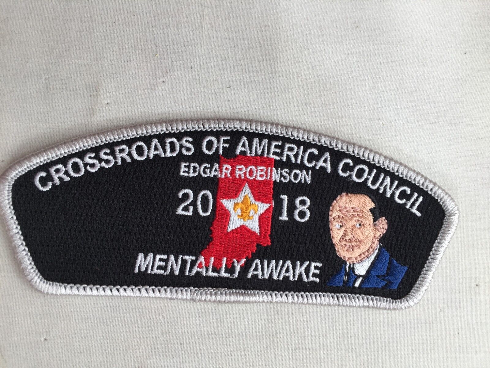 2018 Crossroads of America Council 2018 FOS Edgar Robinson BSA CSP Patch