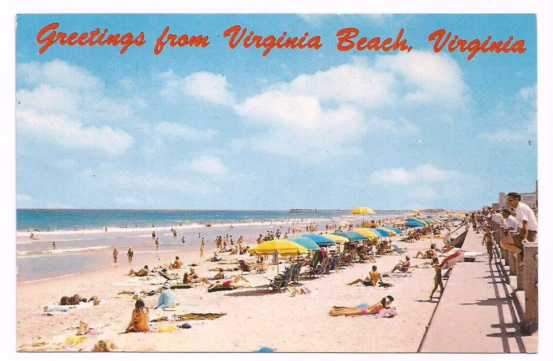 Virginia Beach VA Postcard Greetings