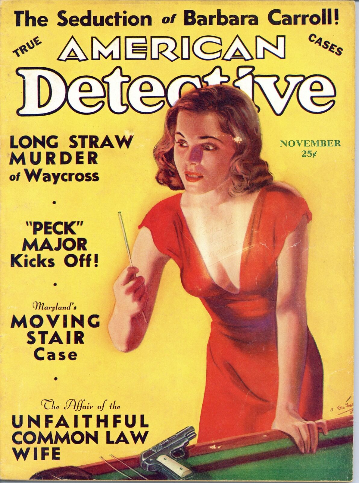 American Detective Nov 1938 Vol. 9 #5 VG