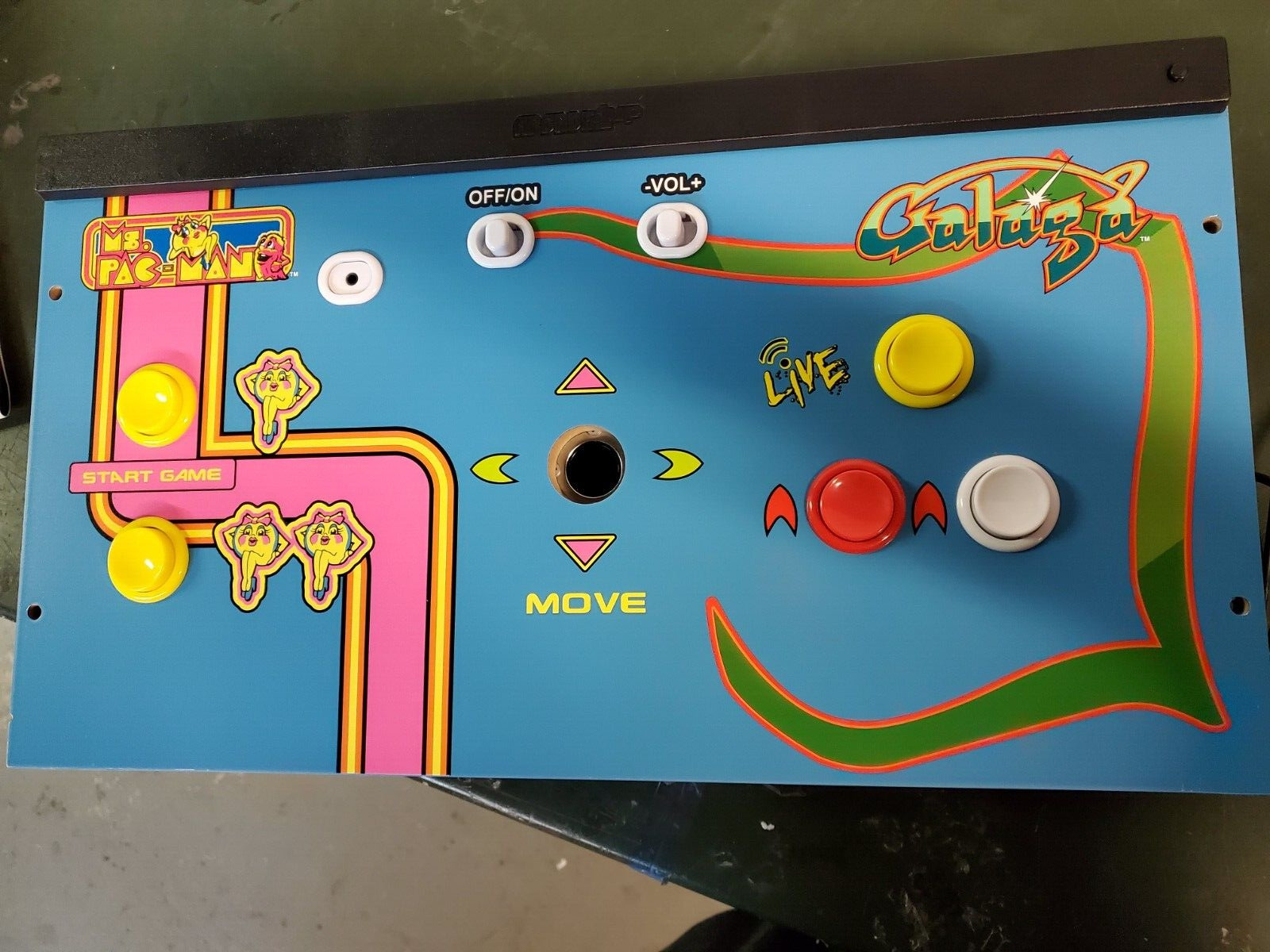 Arcade1Up  MS Pacman / Galaga Arcade Machine Joystick  Broken