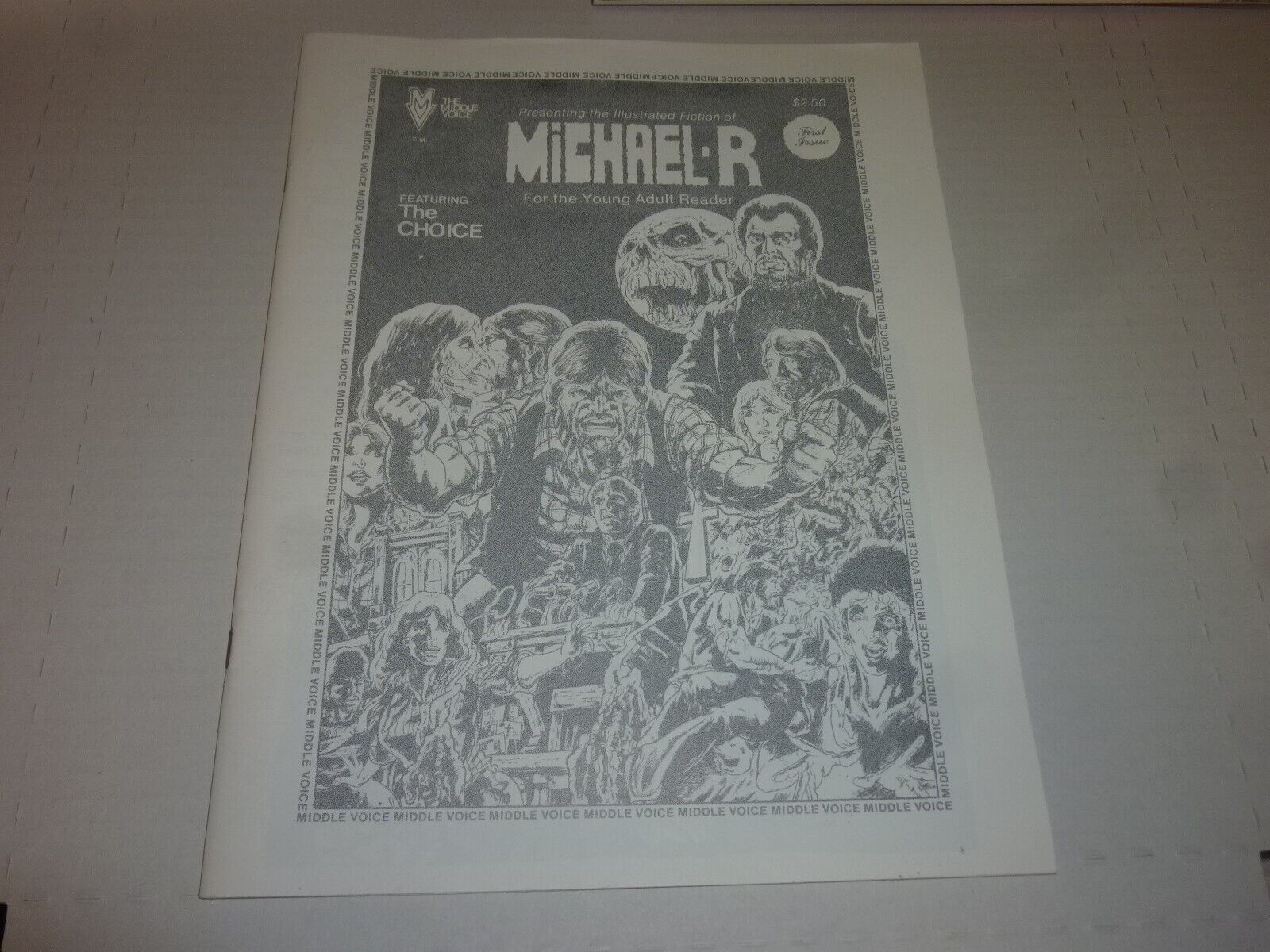 MICHAEL R. The Middle Voice Comic Magazine 1985 underground comix LEA